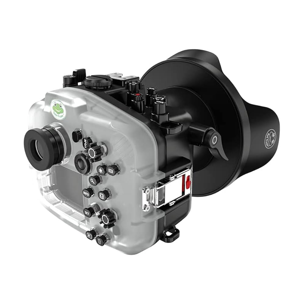 Amazon | Seafrogs 40M/130FT 水中カメラハウジング Canon EOS